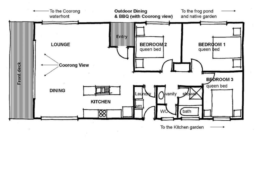 Coorong Waterfront Retreat Villa Meningie Ngoại thất bức ảnh